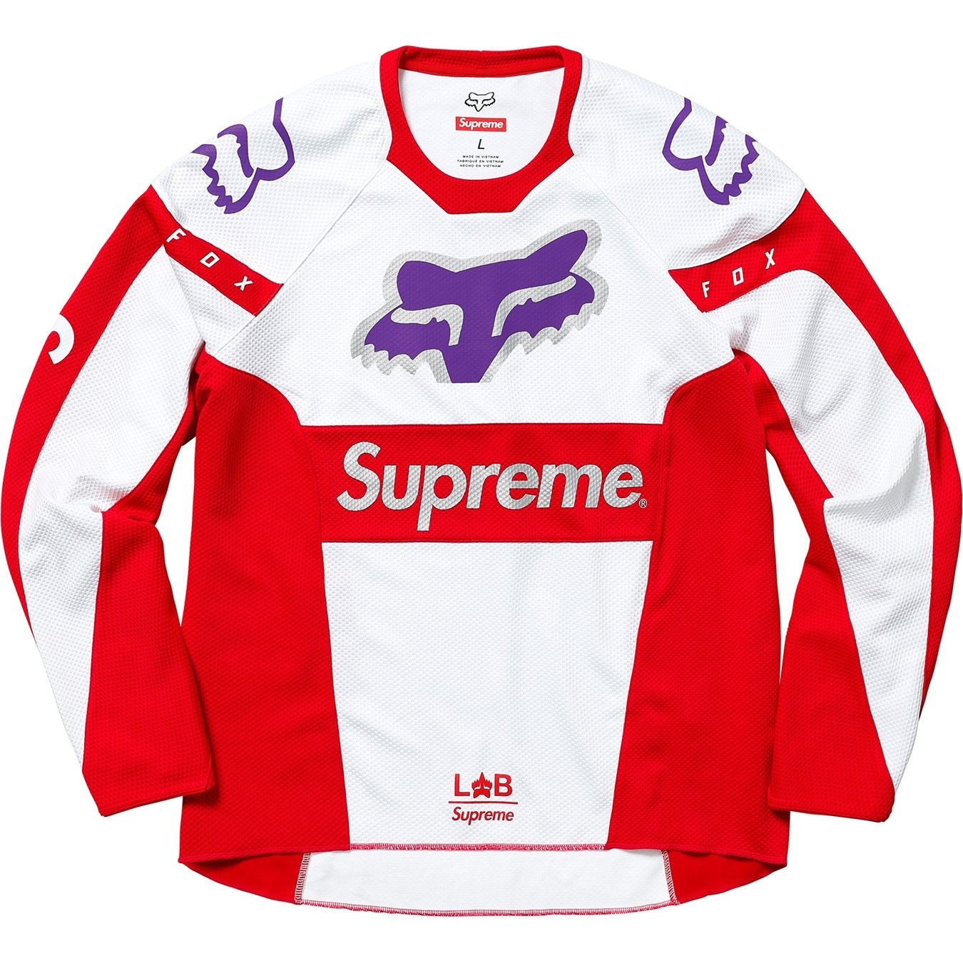 Supreme®/Fox Racing® Moto Jersey Top view 4